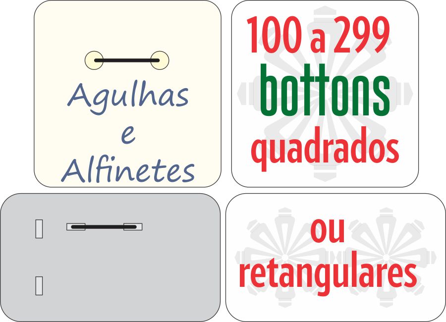 100 Bottons Personalizados